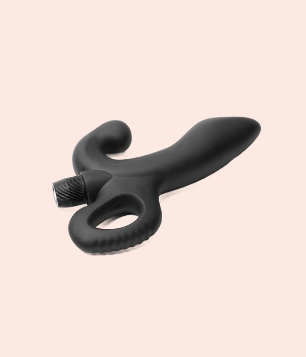 Ergonomic prostate massager